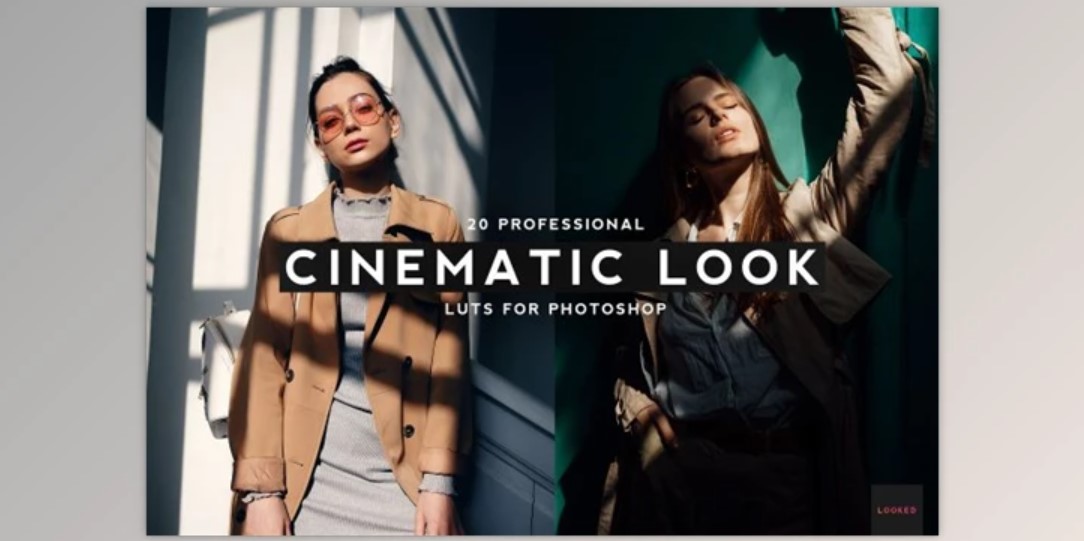 Cinematic Film LUT Presets Photoshop CreativeMarket