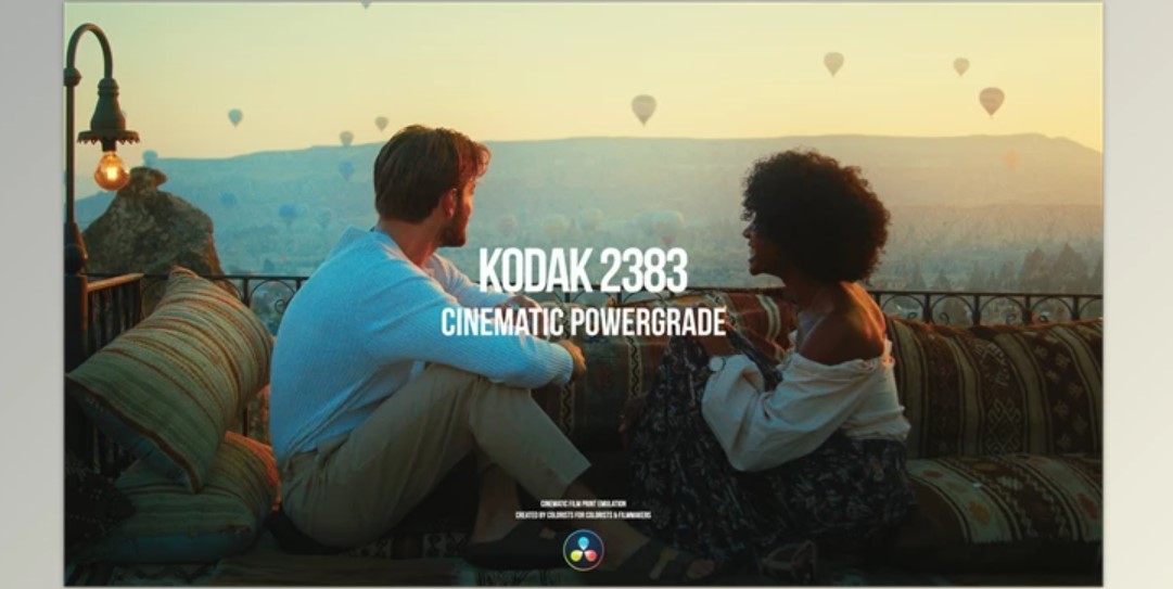 Nomadic George – Kodak 2383 Cinematic PowerGrade for Davinci Resolve