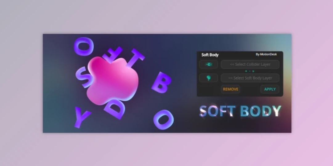 Aescripts Softbody v1.2 (WIN+MAC)