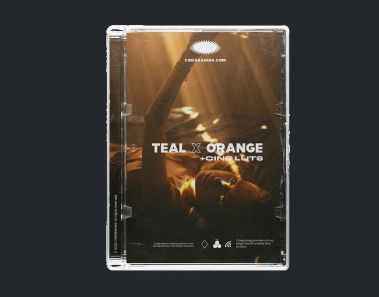 Cinegrading +CINE Teal & Orange LUTs for Cinematic Color Grading