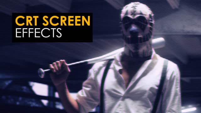 CRT Screen Effects Presets | Premiere Pro | GFXVault