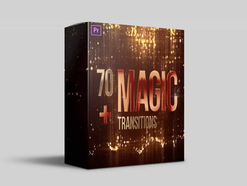 70 Magic Transitions for Premiere Pro | Add Visual Flair | GFXVault