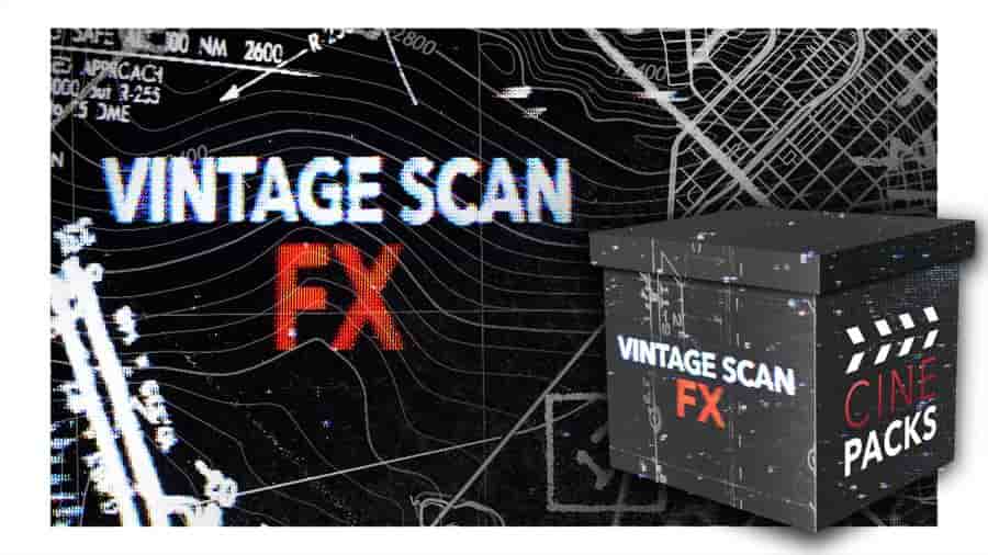 Cinepacks Vintage Scan FX | Retro Effects on GFXVault