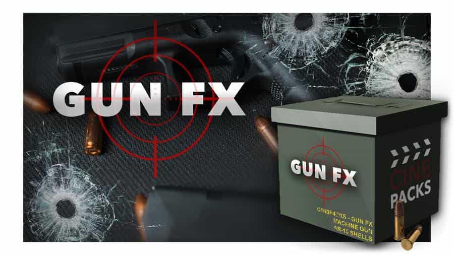 Elevate Your Video Productions with Cinepacks Gun FX on GFXVault