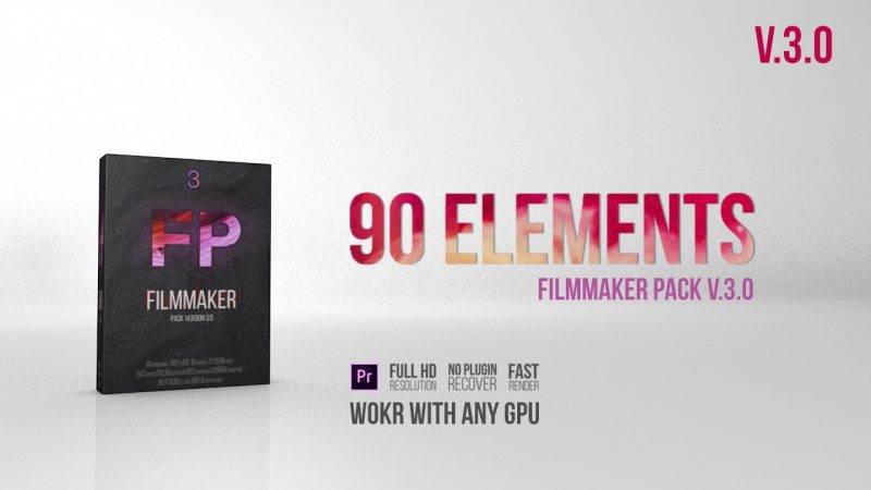 Filmmaker Pack V 3.0: Elevate Your Premiere Pro Projects