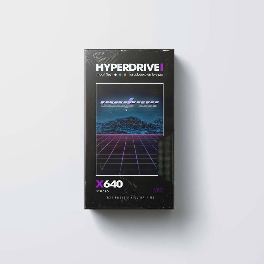 640Studio Hyperdrive Retro Text Emulator