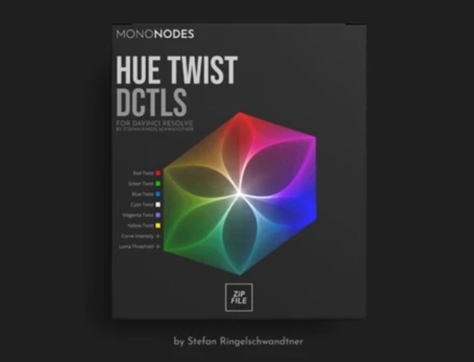 Mononodes Hue Twist DCTLs: Color Grading Power for DaVinci Resolve