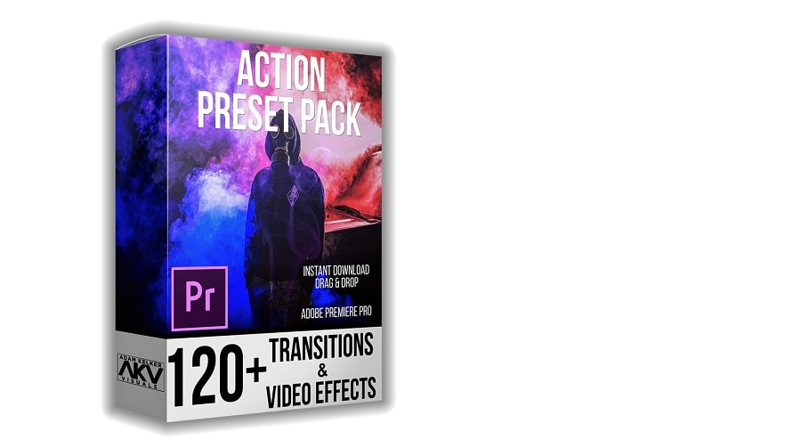 Action Transition Presets for Premiere Pro | AKV STUDIO