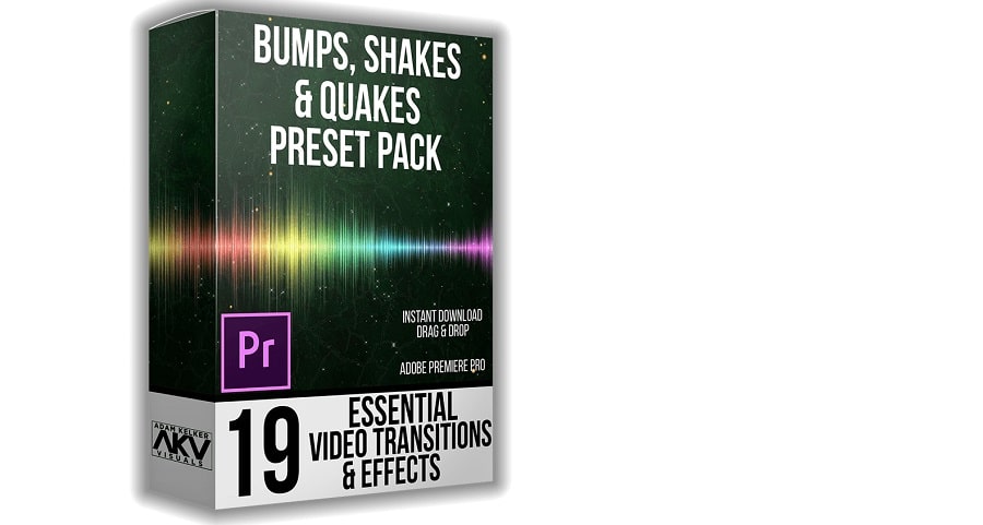 Bumps, Shakes, Quakes Presets: Must-Have Effects for Premiere Pro | AKV STUDIO