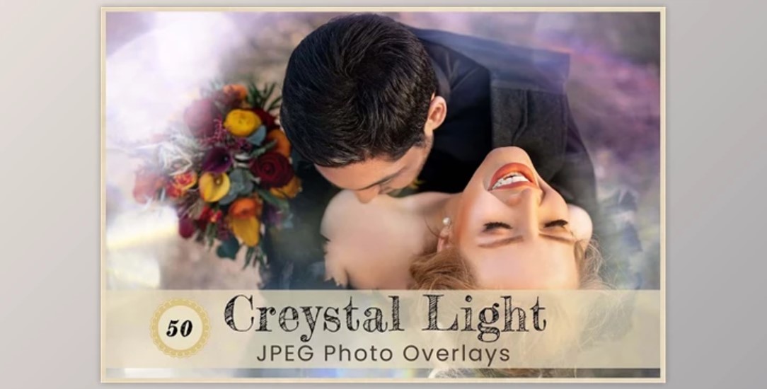 Crystal Light Digital Photo Overlays