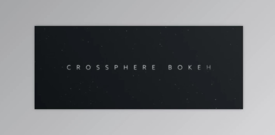 Aescripts Crossphere Bokeh Mac-v1.3.4 Plugin for After Effects