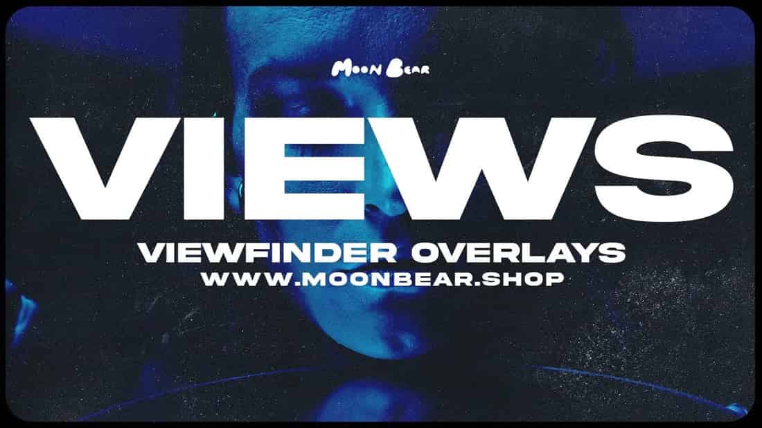 Moonbear VIEWS – Cinematic Viewfinder Overlays for Video Editing