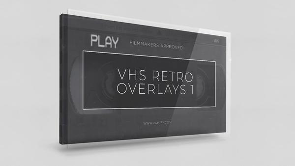 VHS Overlay Pack Vamify - Add Authentic Retro Film Effects