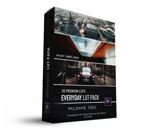 Valdays The Everyday LUT Pack | Elevate Your Video Color Grading