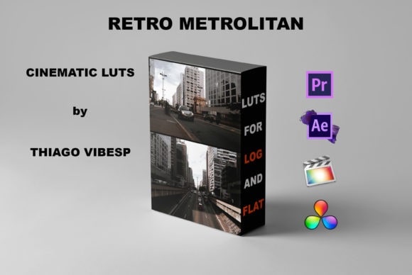 Thiago Vibesp – Retro Metropolitan Cinematic LUTs