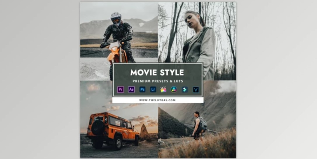 Thelutbay MOVIE STYLE Presets & LUTs | GFXVault